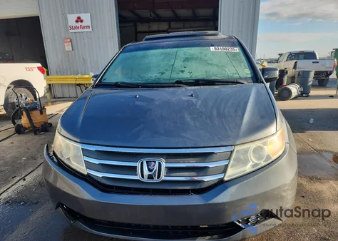 2012 Honda Odyssey Exl from USA, damaged, VIN 5FNRL5H63CB106338